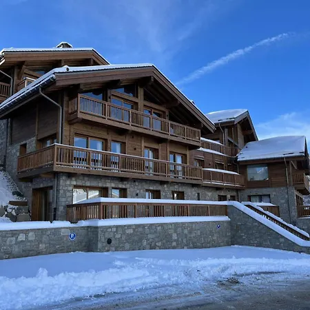 Les Balcons De L'aigle Les Meribel, 100m From Lift Les