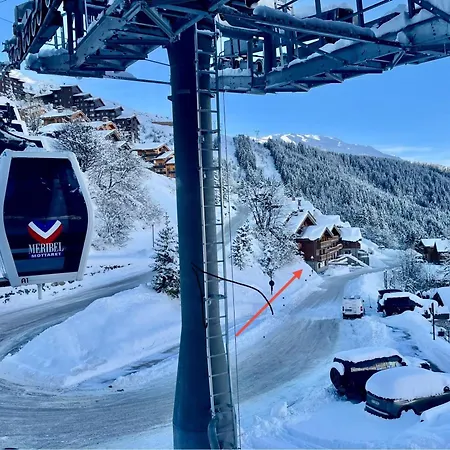Les A11 Meribel, Spacious Family Duplex, 100m From Lift Les *