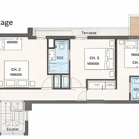 Appartement Les Balcons De L'aigle Les Meribel, 100m From Lift Les Méribel